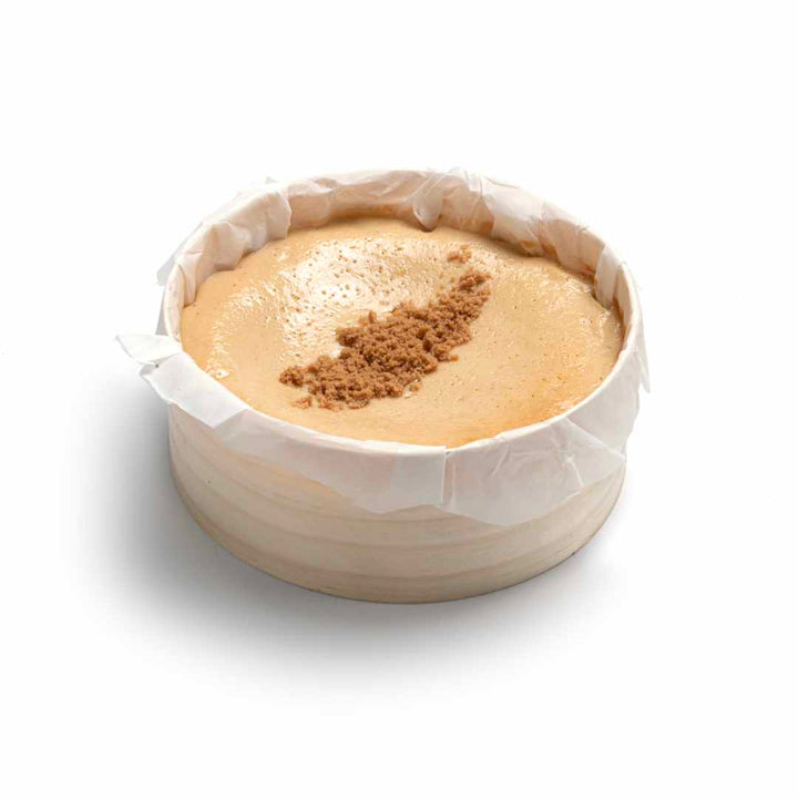 Tarta individual de queso Estilo Americano con Galleta Belga