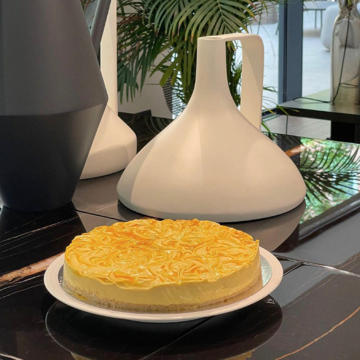 Tarta de mango y maracuyá