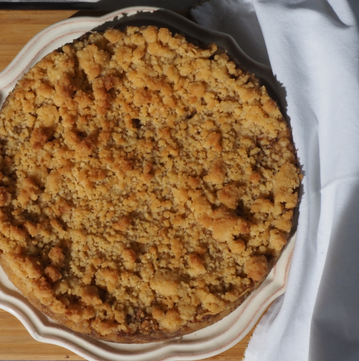 Crumble de manzana